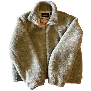 Sage Teddy Jacket - LIMITED